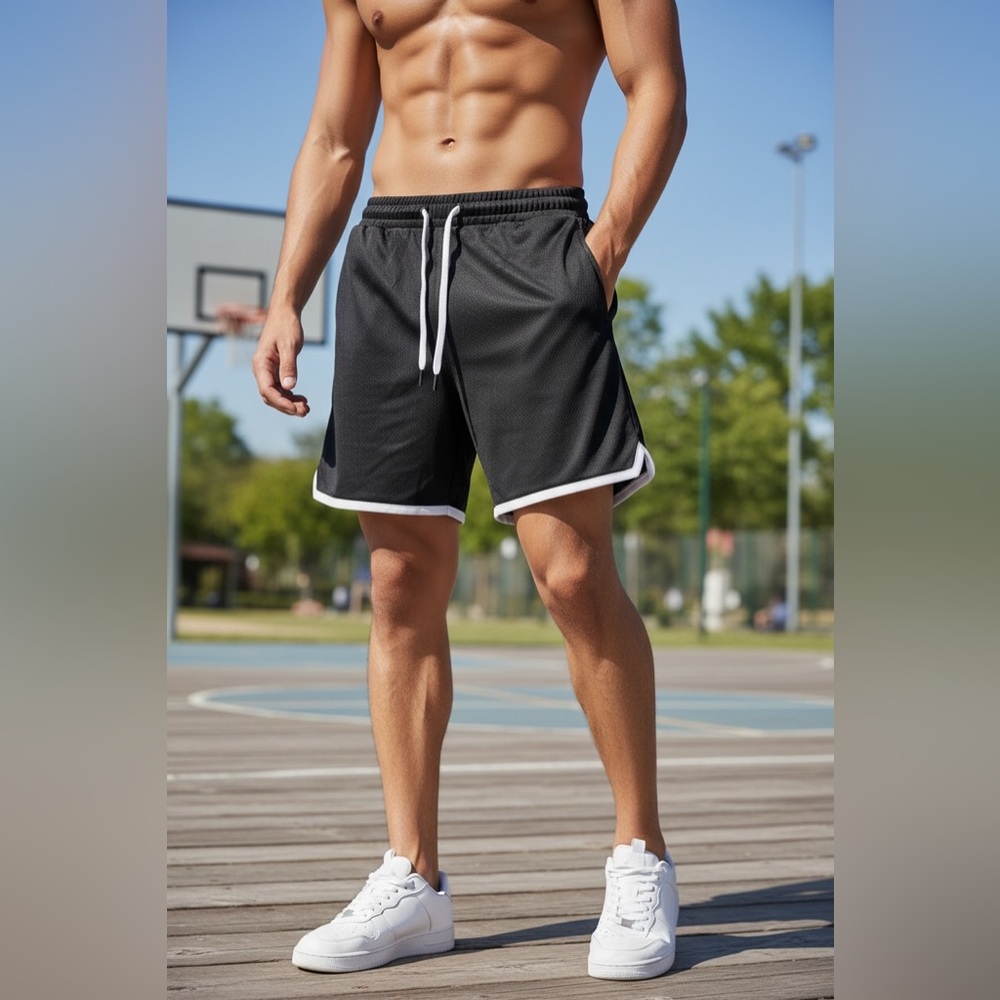 Black Men's Shorts